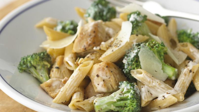 Chicken and Broccoli-Parmesan Pasta 