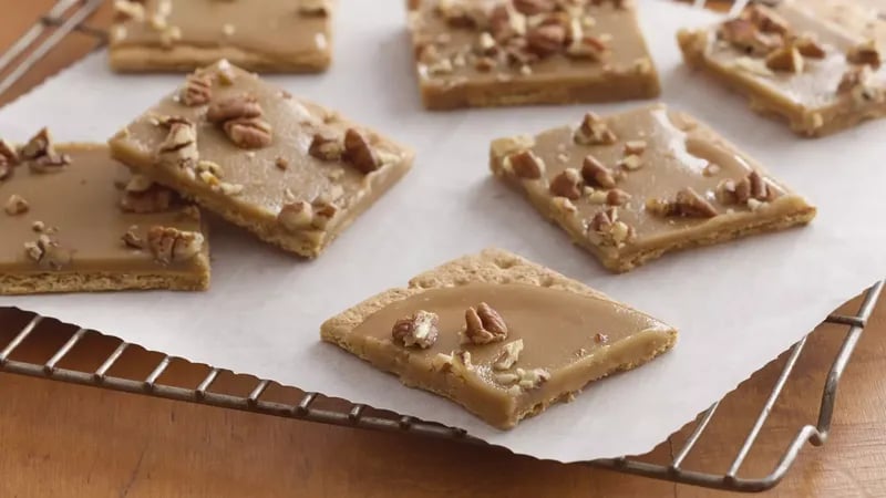 Quick Praline Bars