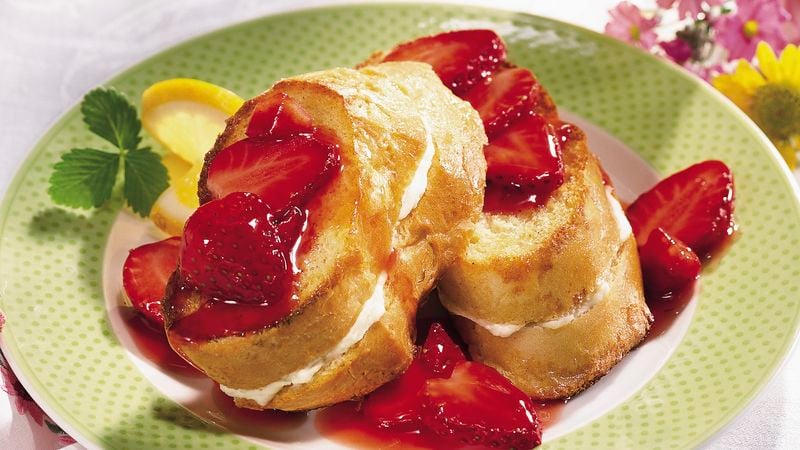 Strawberry-Topped French Toast Bake