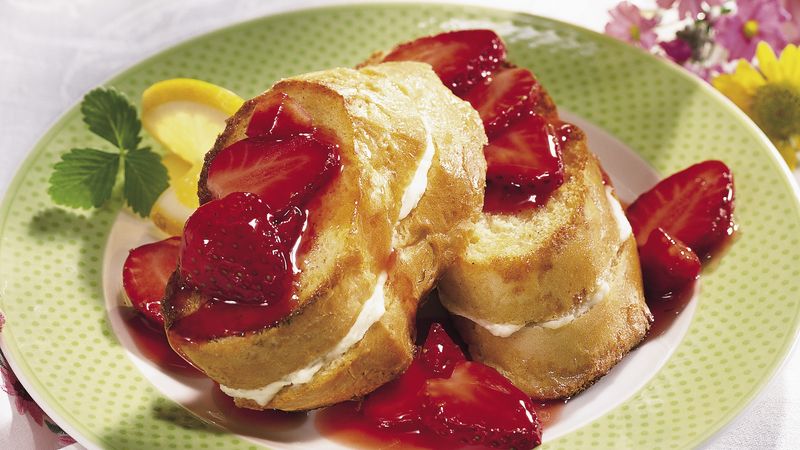 Strawberry-Topped French Toast Bake