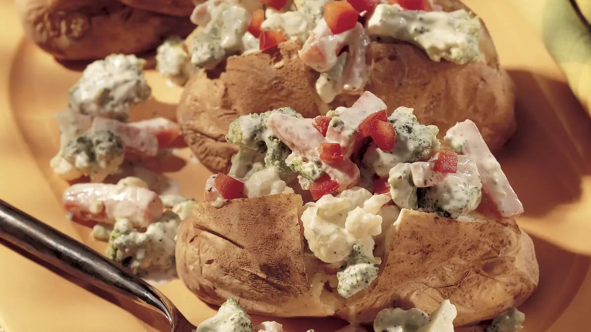 Baked Potato Primavera