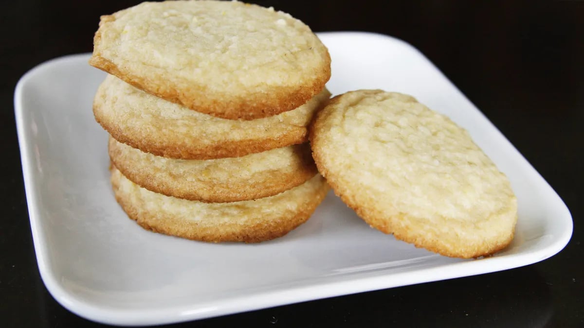 Lemon Lavender Sugar Cookies