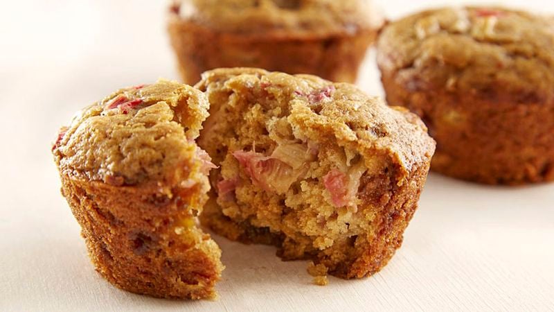 Rhubarb Muffins Recipe 