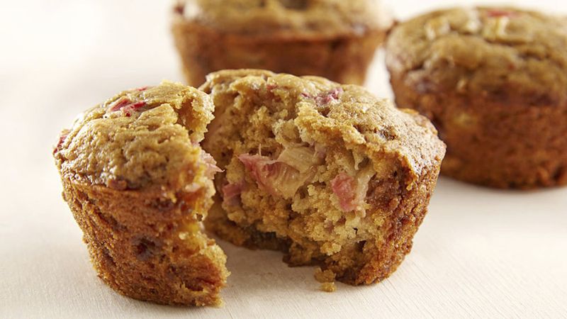 Rhubarb Muffins Recipe 