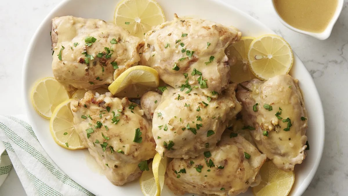 Lemon-Dijon Chicken Skillet