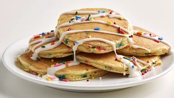Cake Batter Pancakes
