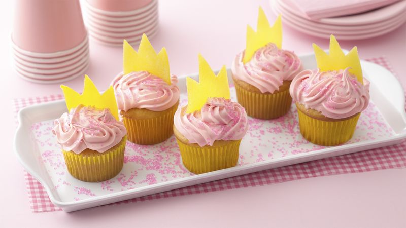 Princess Crown Cupcakes 