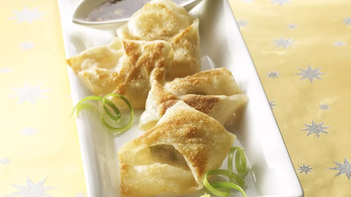 Pot Stickers with Sweet Soy Dipping Sauce