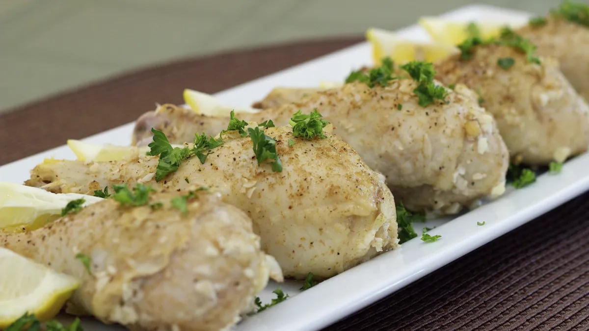 Lemon-Garlic Chicken Drumsticks