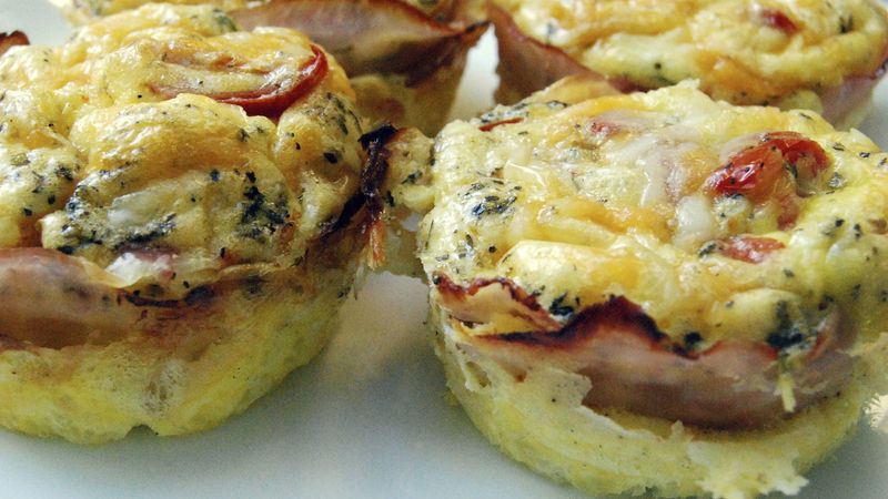 Two-Cheese Egg Frittatas-to-Go