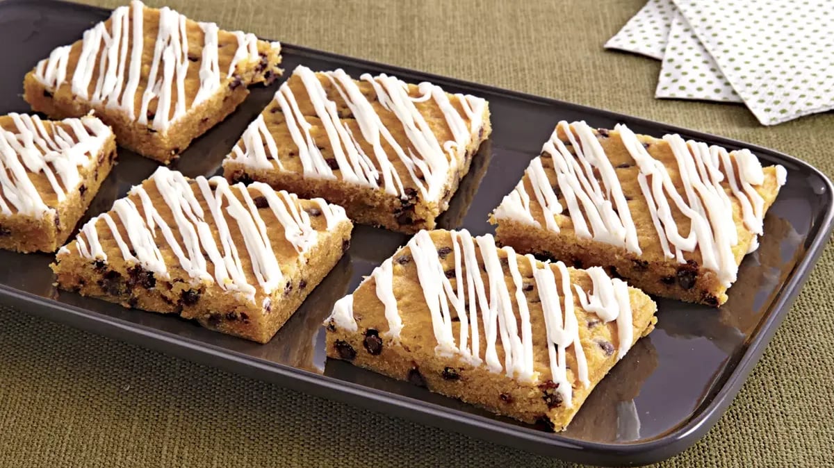 Pumpkin Cookie Bars