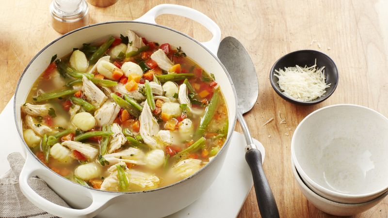 Chicken-Gnocchi Soup Recipe - BettyCrocker.com