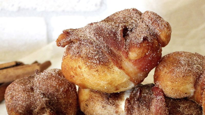 French Toast and Bacon Bombs