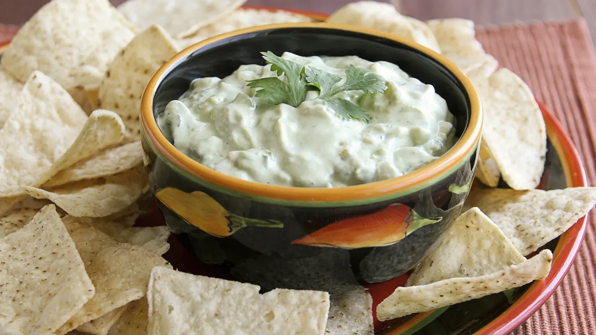 Green Chile-Avocado Dip