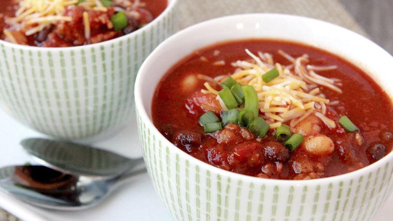 Stout and Spicy Sausage Chili