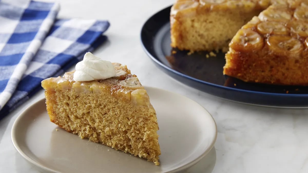 Banana Upside-Down Cake