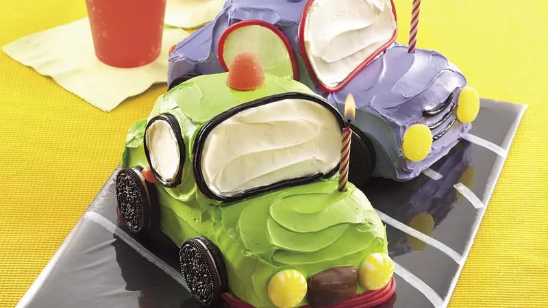 Little Car Cakes 