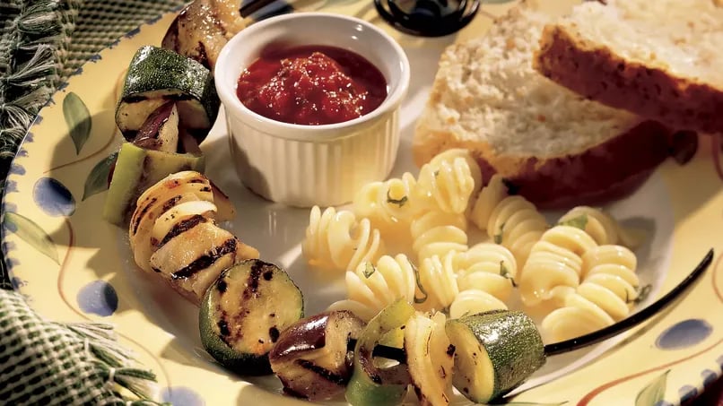 Skewered Ratatouille