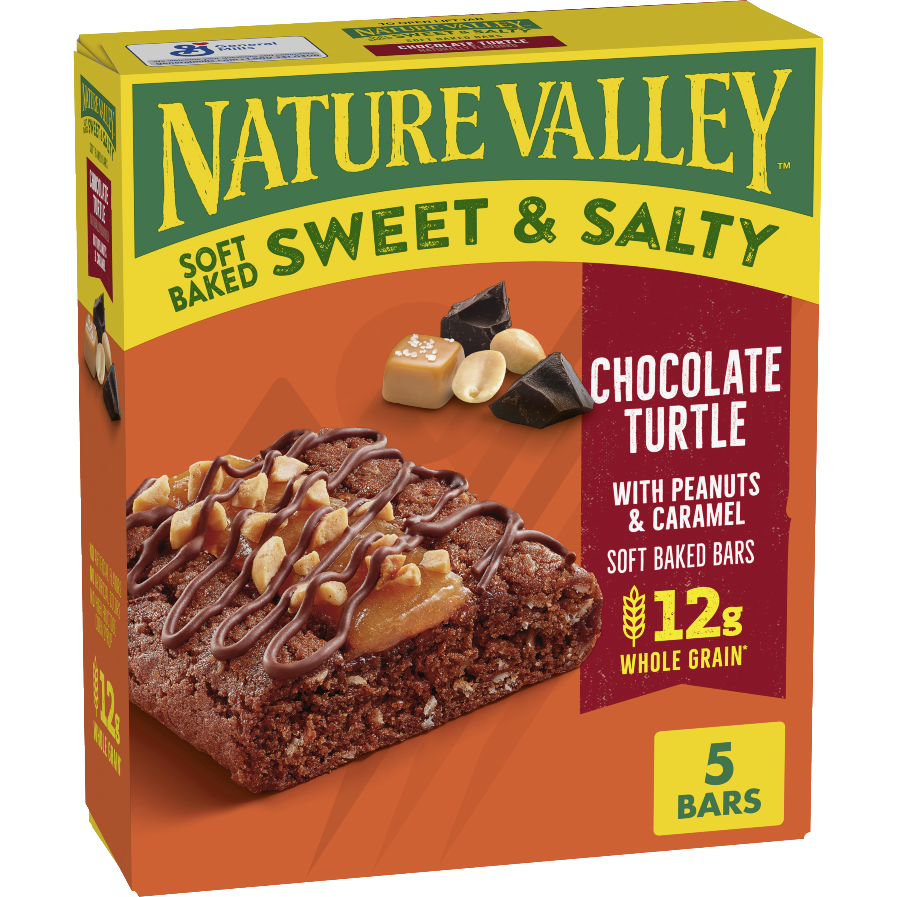 Nature Valley Sweet & Salty Soft-Baked Bar Chocolate Turtle