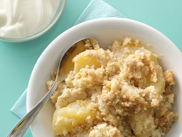 Country French Apple Cobbler