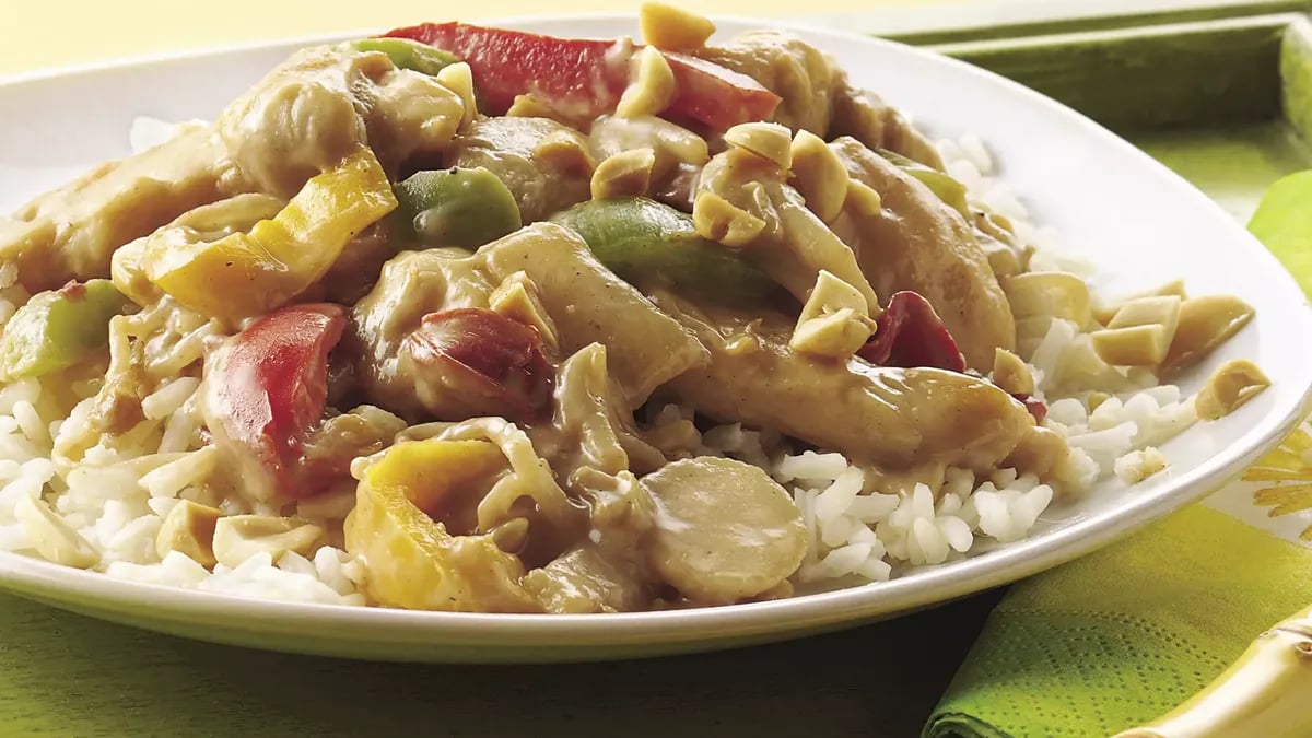 Peanut-Chicken Stir-Fry