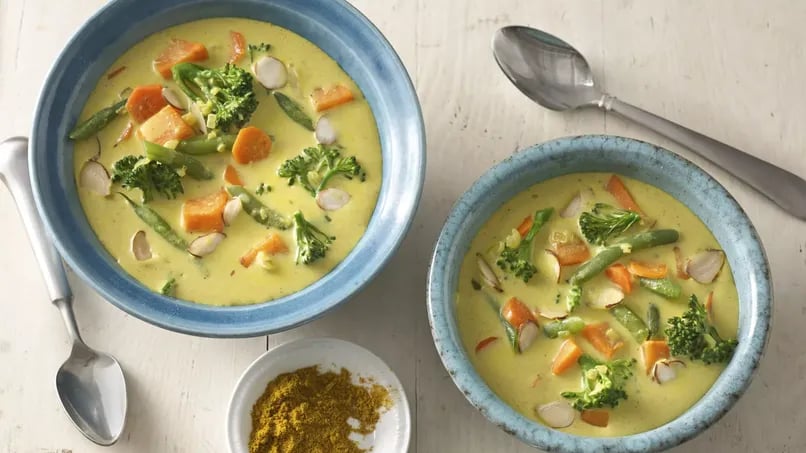 Vegetarian Curry with Coconut Milk