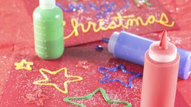 Easy Homemade Finger Paints - Repeat Crafter Me