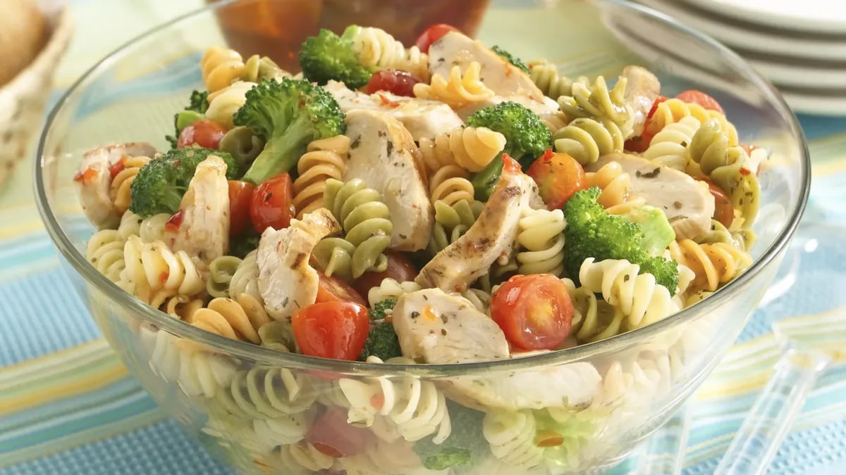 Zesty Potluck Pasta Salad