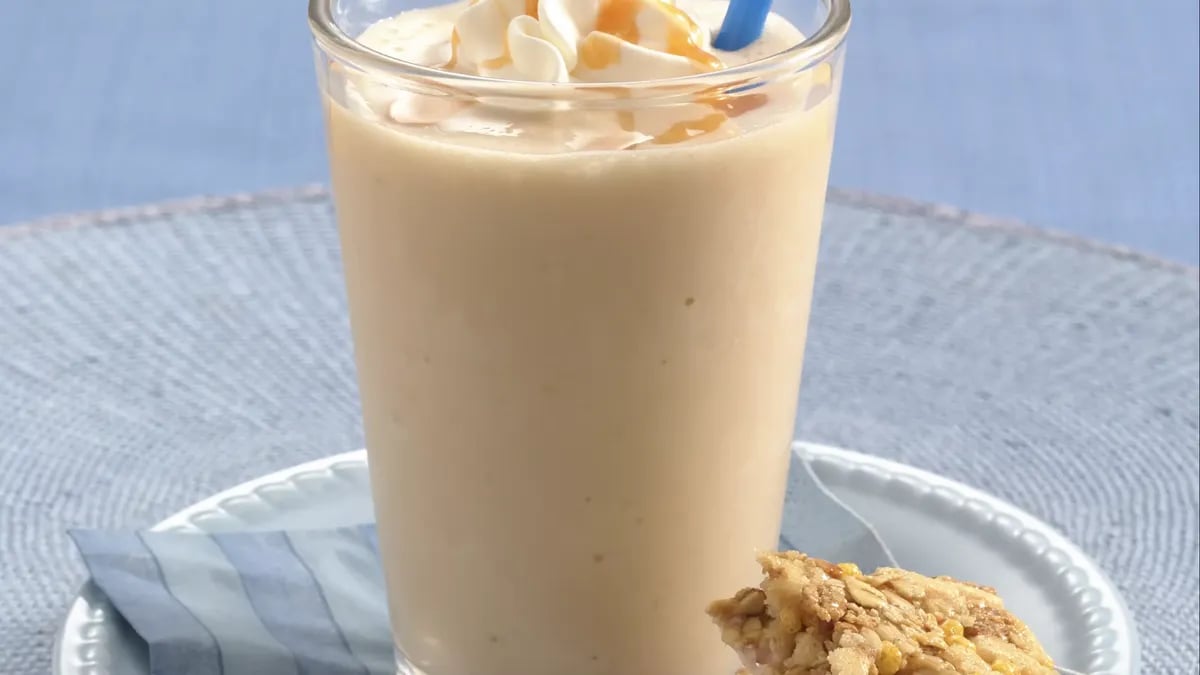 Crème Caramel Chai Smoothies