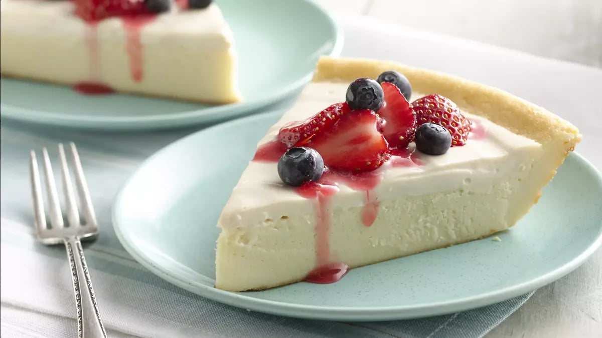 Impossibly Easy Cheesecake 