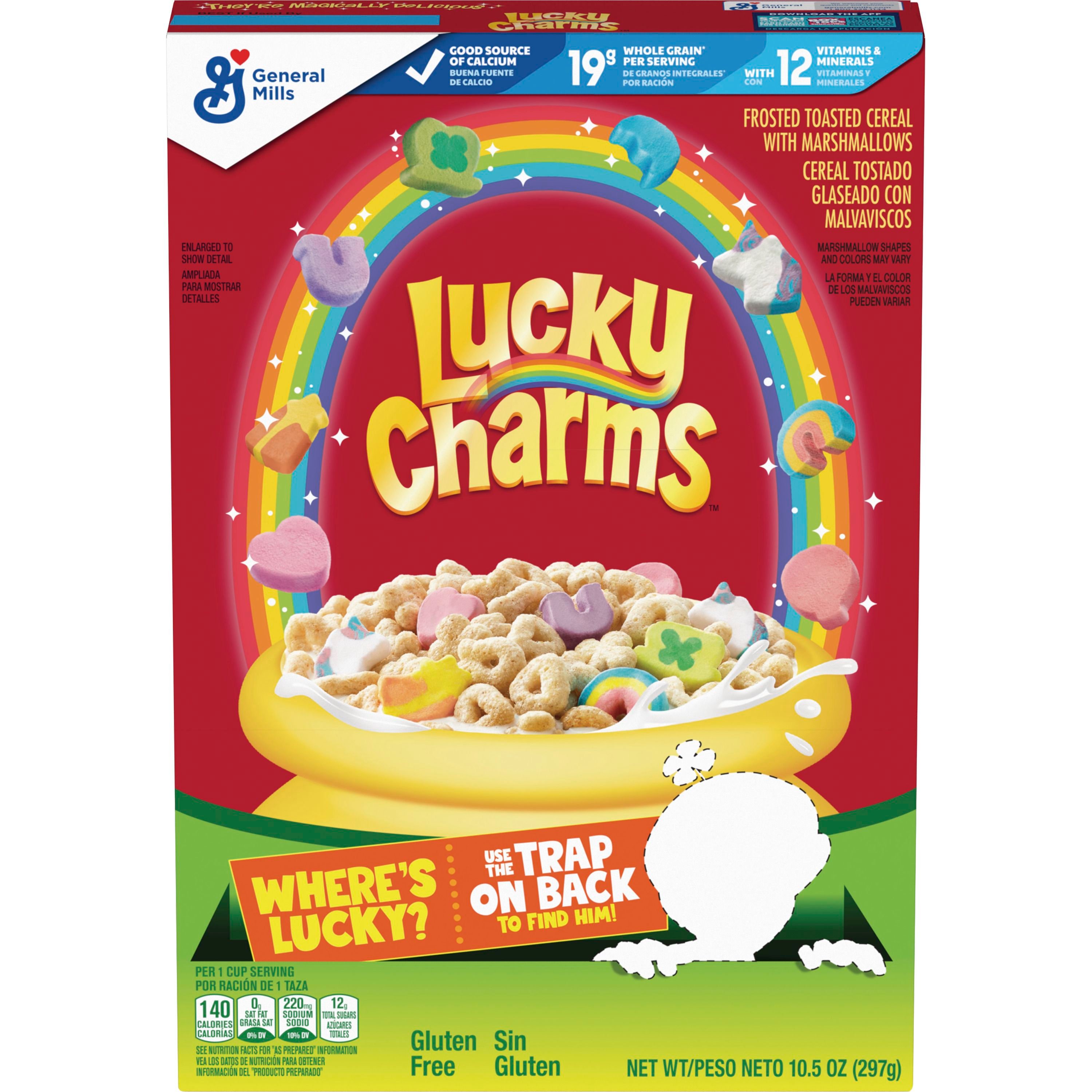 Lucky Charms Cereal Boxes
