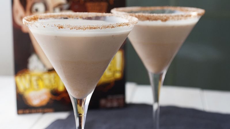 Spooky White Russian Cocktails