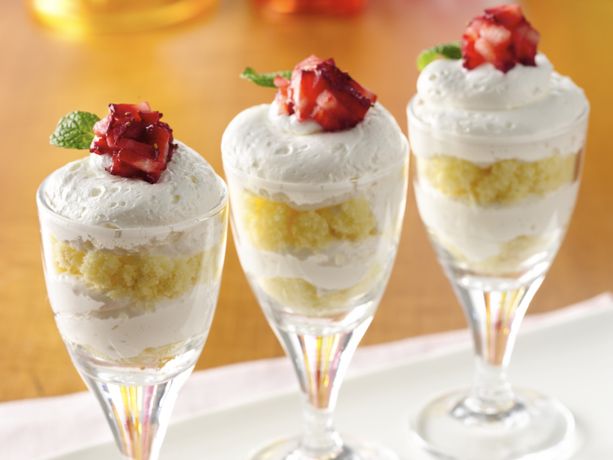 Strawberry Shortcake Trifle