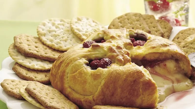 Raspberry Baked Brie