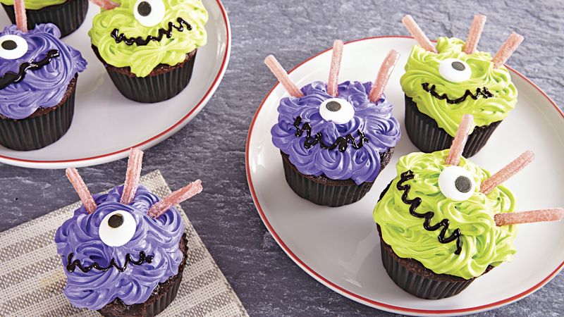 One-Eyed Monster Cupcakes