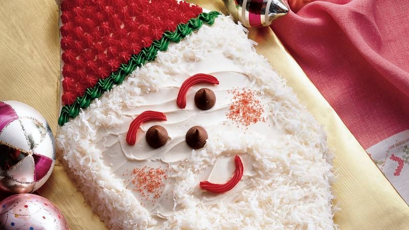 Jolly Santa Cake Pan Instructions