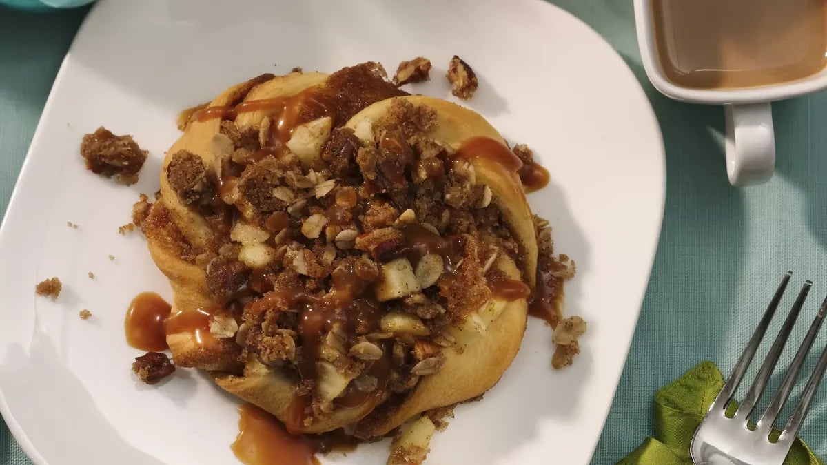 Caramel Apple Crisp Tarts