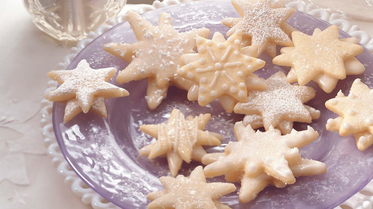 Glitter star Cookies