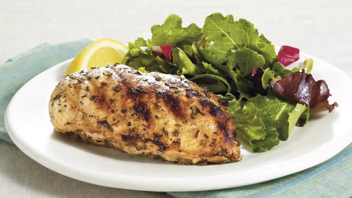 Garlic-Rosemary Grilled Chicken