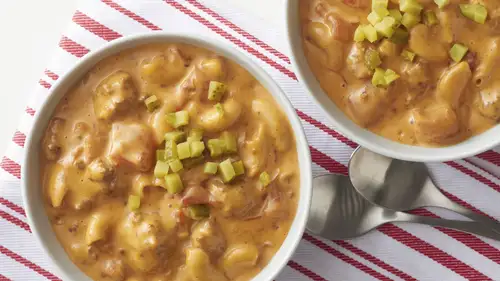 Cheeseburger Mac Soup