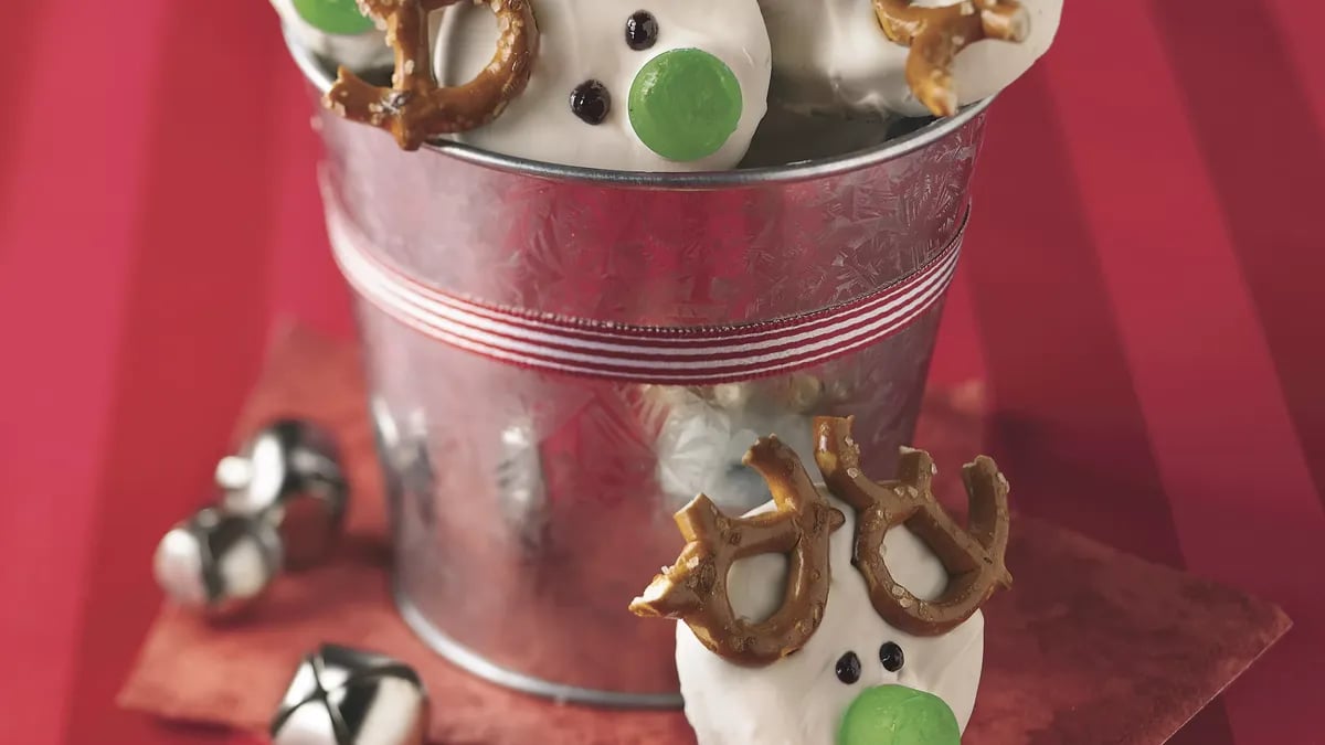 Easy Reindeer Cookies