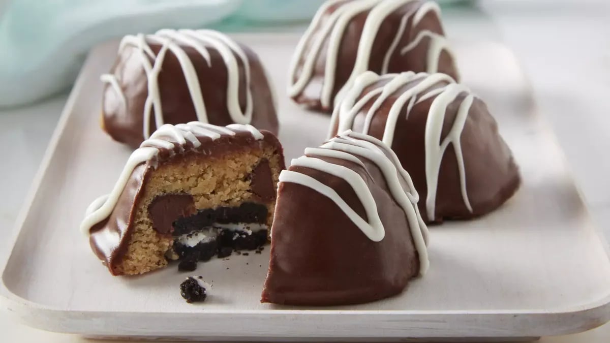 OREO™-Stuffed Chocolate Chip Cookie Bombs