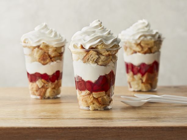 Croissant Yogurt Mousse Parfait