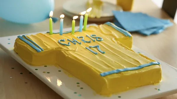 Sports Party Cake