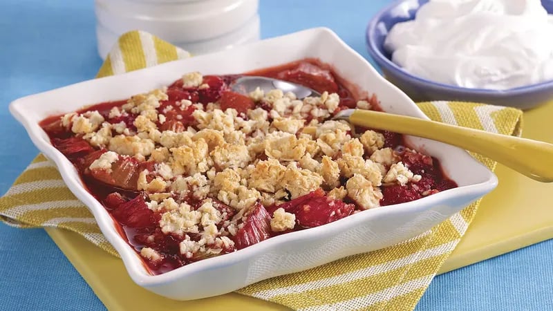 Strawberry-Rhubarb Crisp