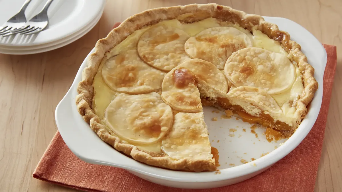 Peacheesy Pie
