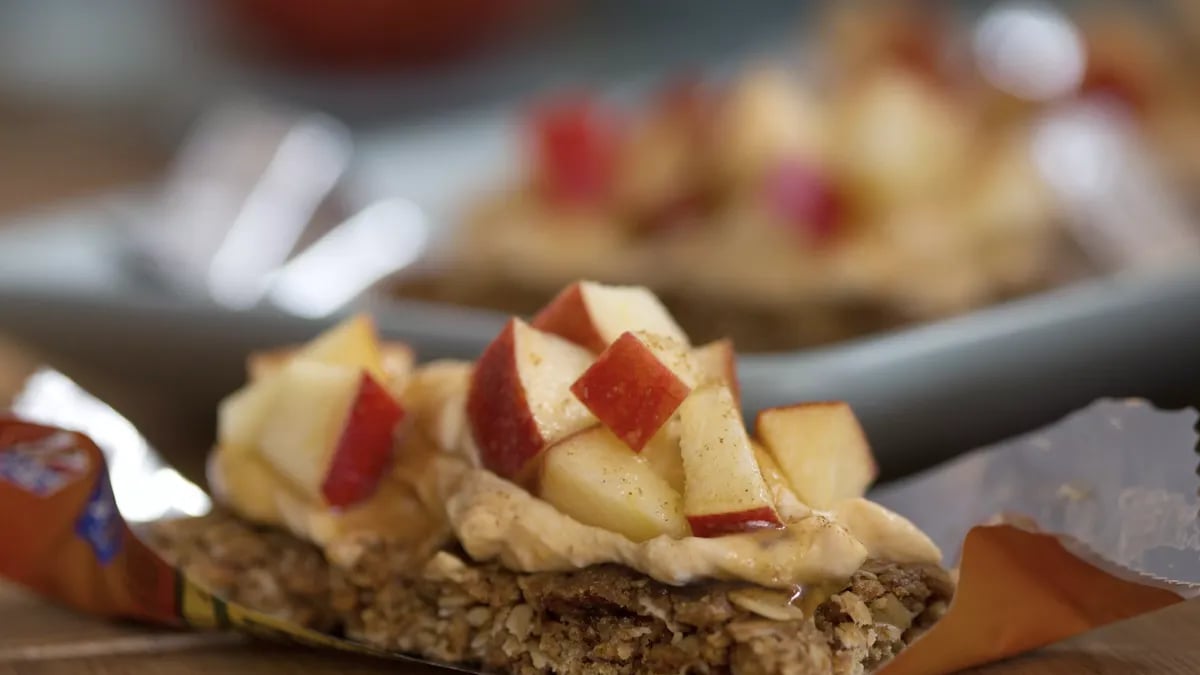 Pumpkin Apple Granola Bars