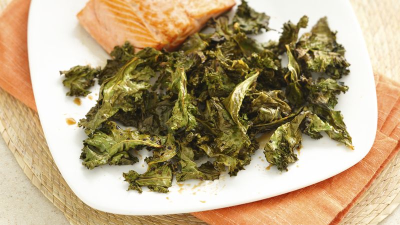 Gluten-Free Spicy Asian Roasted Kale