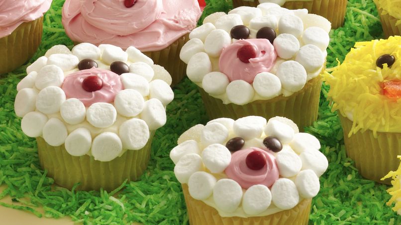 Lamb Cupcakes