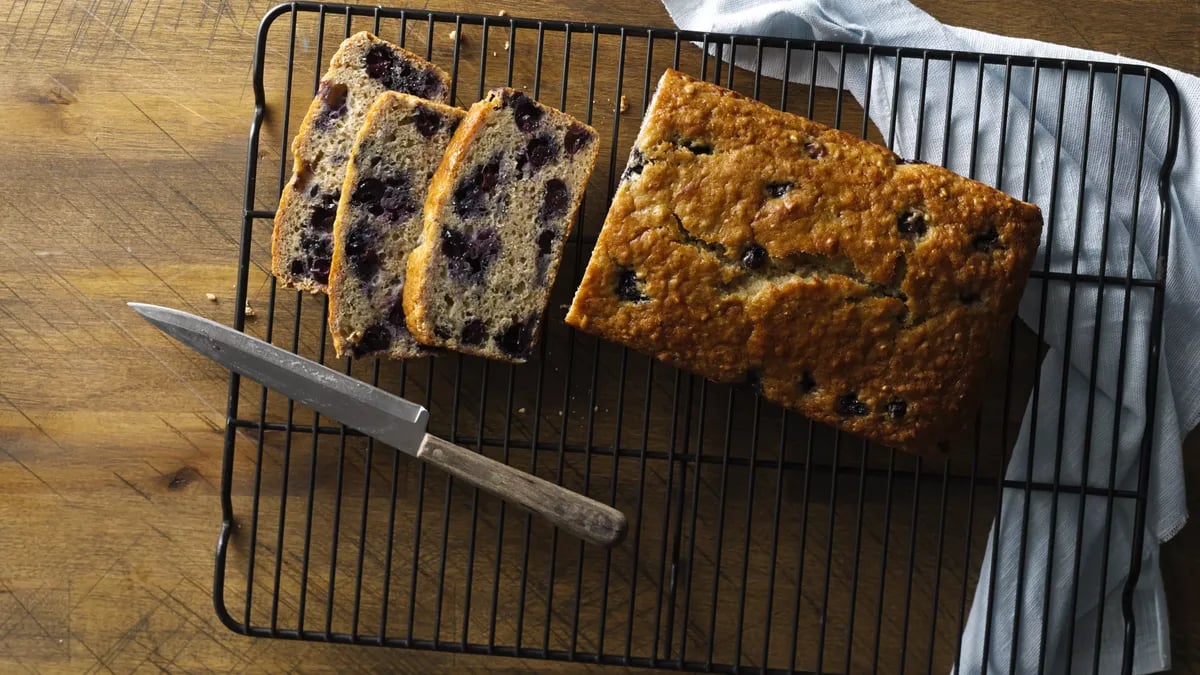 Banana Blueberry Bread